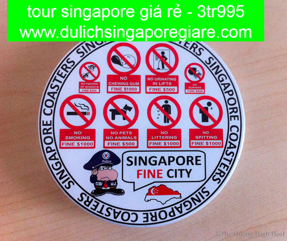 Những điều cấm kỵ khi du lịch Singapore - Luật cấm ở Singapore & Những thực phẩm không được mang vào Singapore